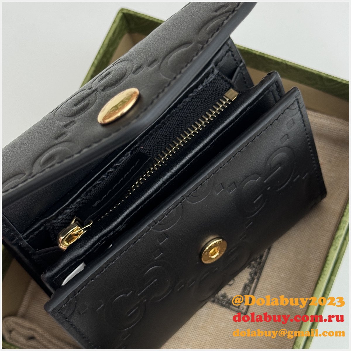 Gucci Knockoff GG Compact High Quality 772793 Wallet
