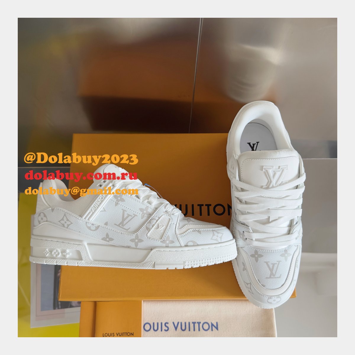 Fashion LV Trainer Sneaker 2025