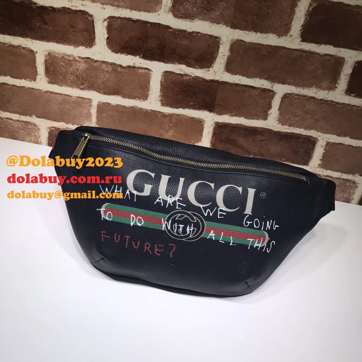 G*u*i 7 star gg marmont small quilted leather belt 493869 bag