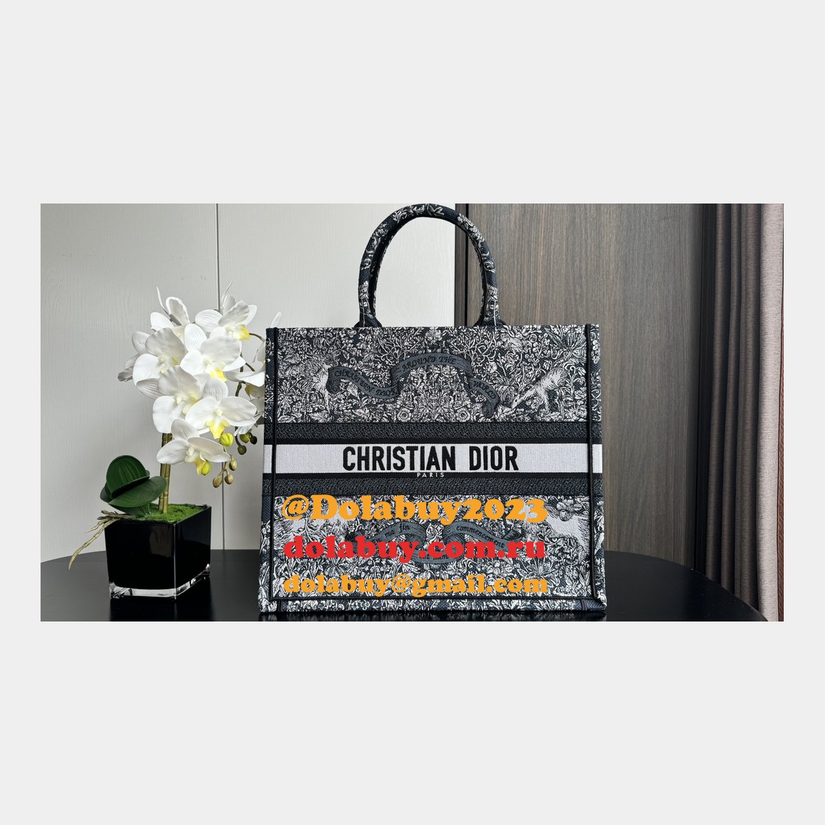 Buy Cheap Replica Bags Christian Dior CD Book Tote Online