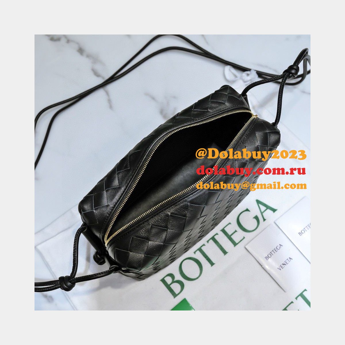 BEST Bottega Veneta Loop Camera Perfect bag 22cm