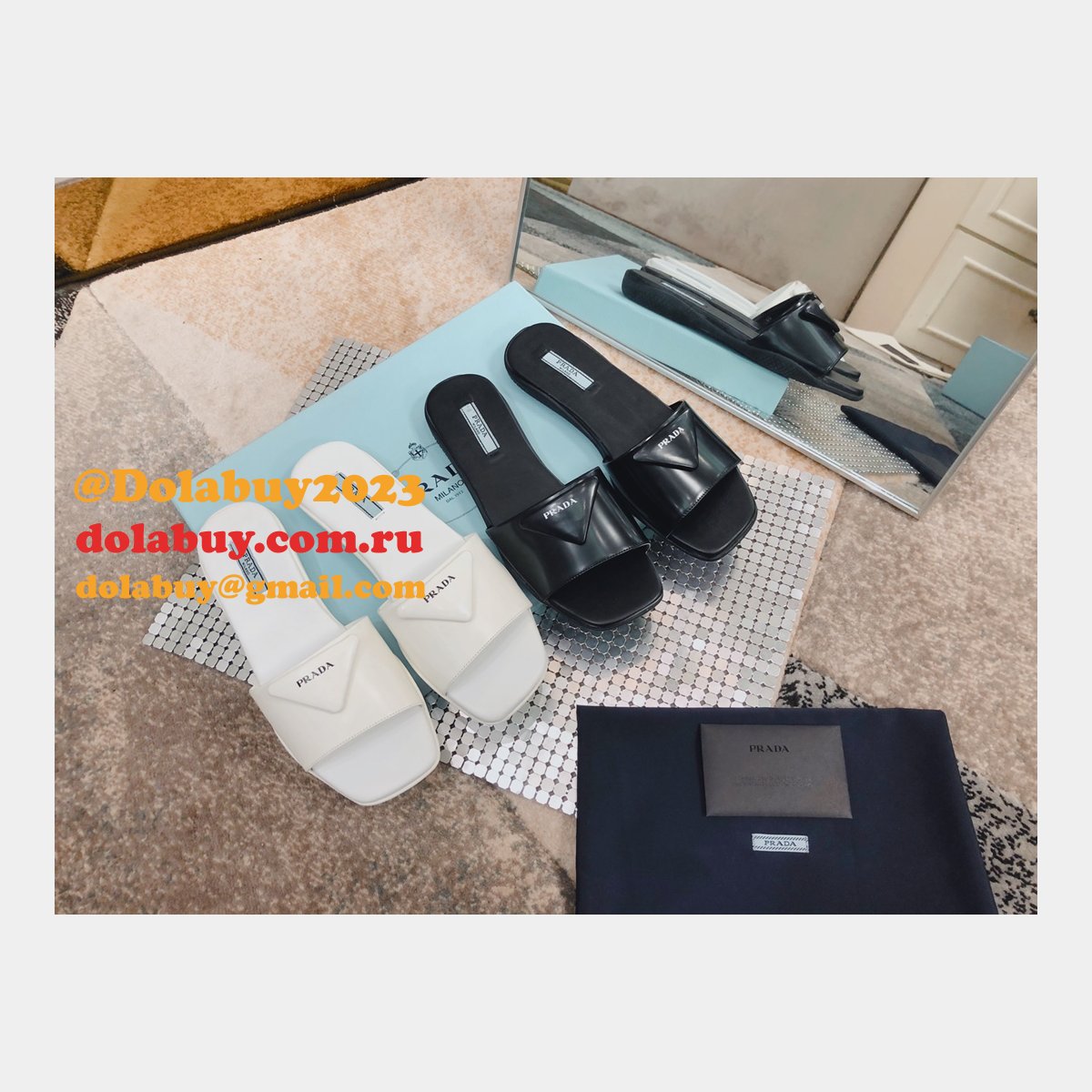 Shop the Best High Authentic Quality Replica Prada shoes