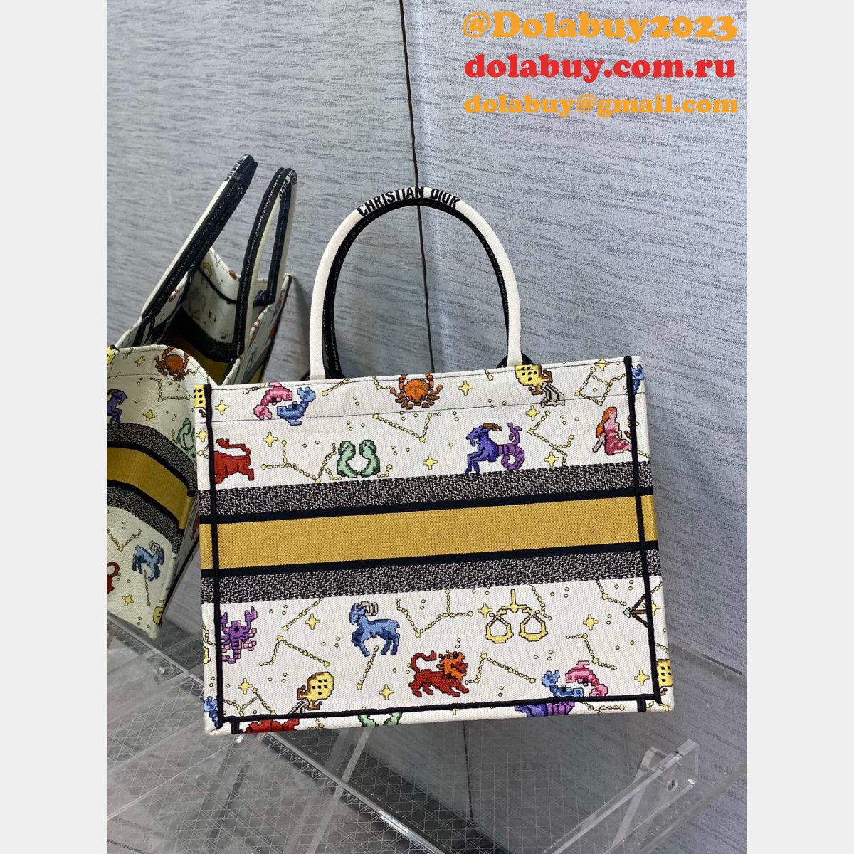 What Is High Quality Replicas CD Book Tote Bag