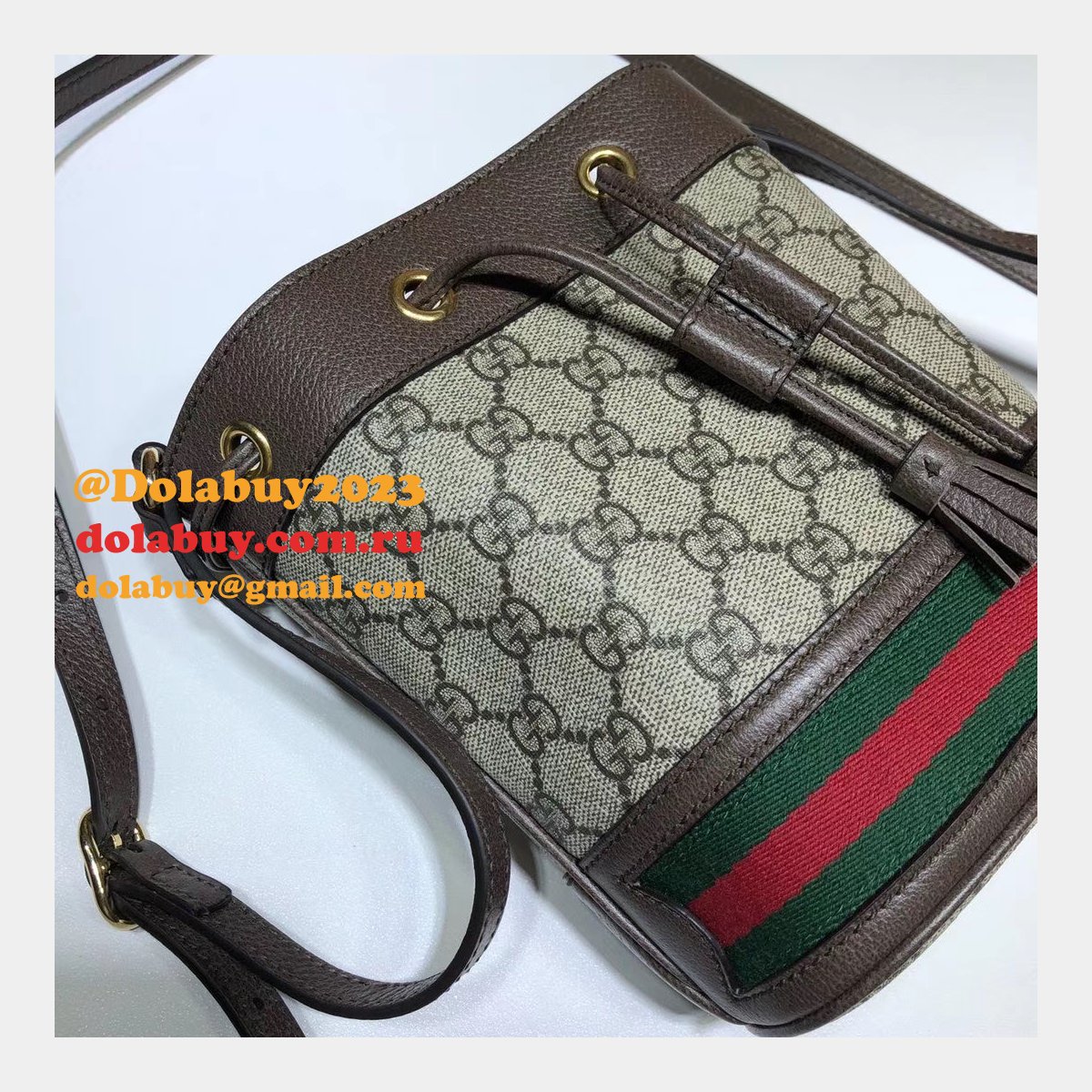 aaa+ G*u*i replica gg supreme ophidia mini bucket 550620 bag