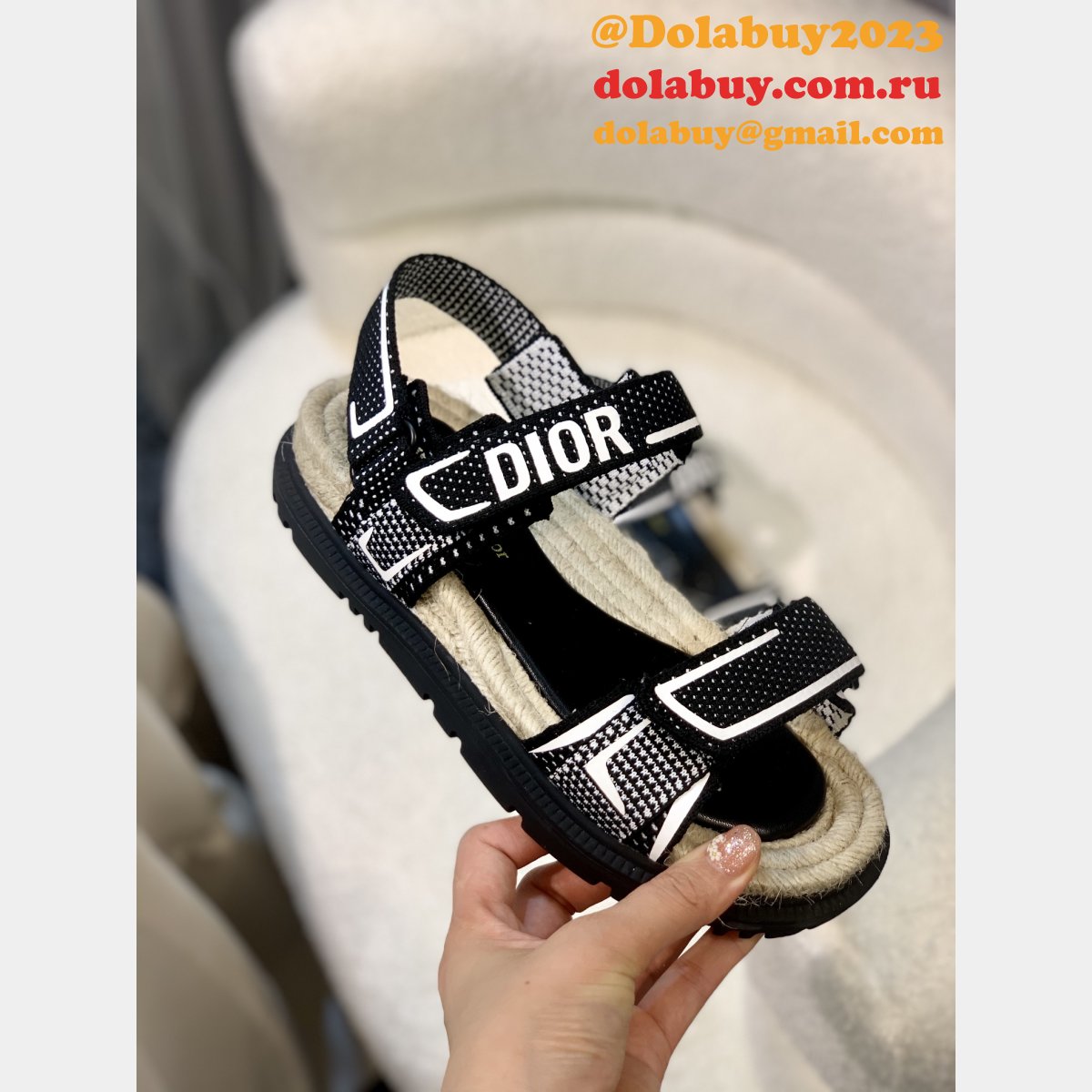 7 Star Luxury DIOR SANDALS Best Replica