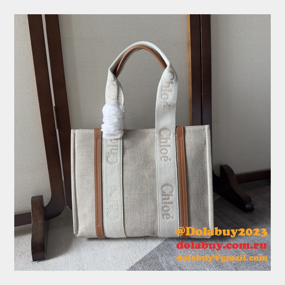 Perfect Knockoff CHLOE WOODY HANDBAG Designer