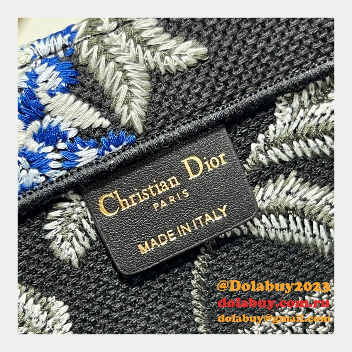 The Best Christian Dior CD Book 26.5/36/41.5CM Tote Handbag Replica
