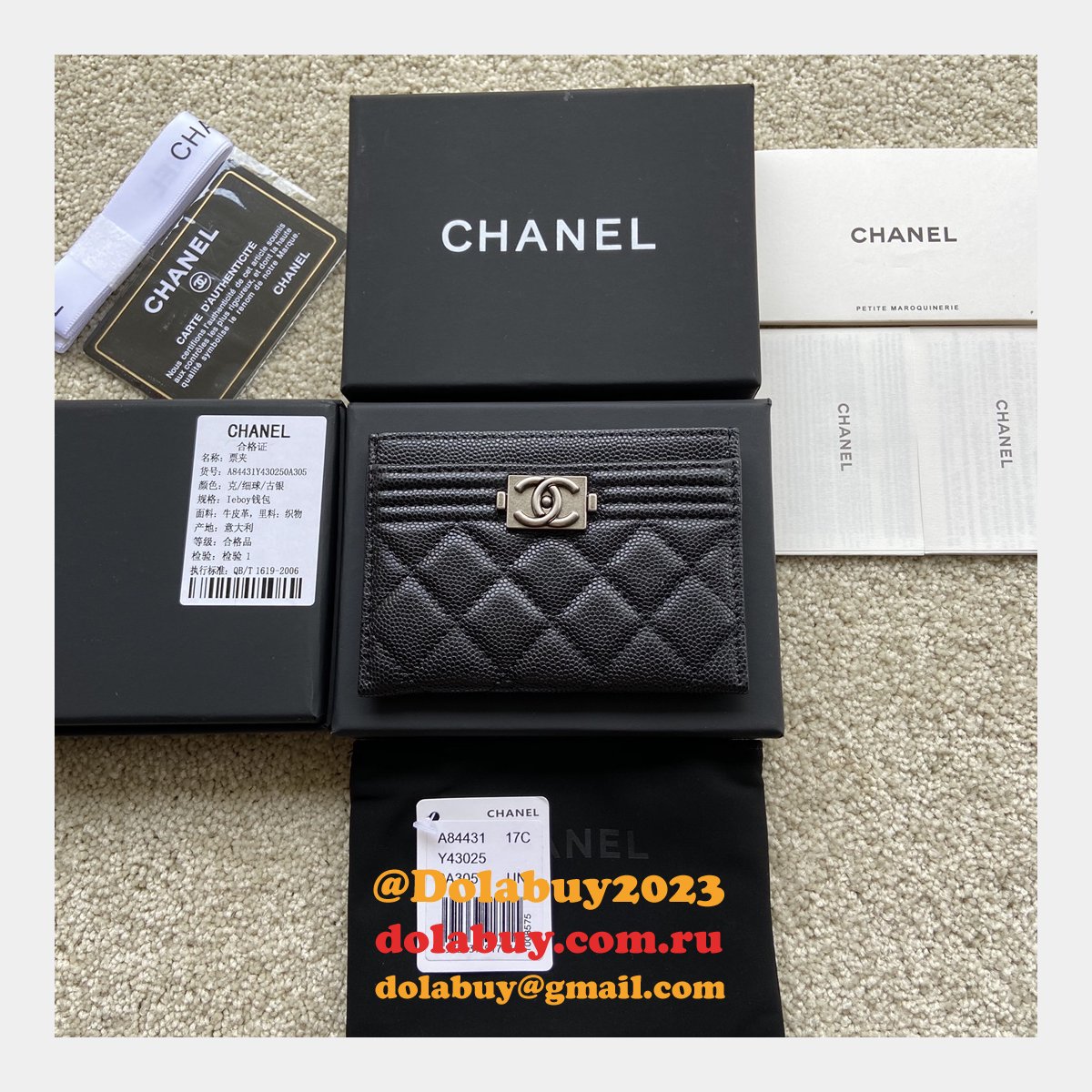 Top Quality 84431 CARD HOLDER CC wallet