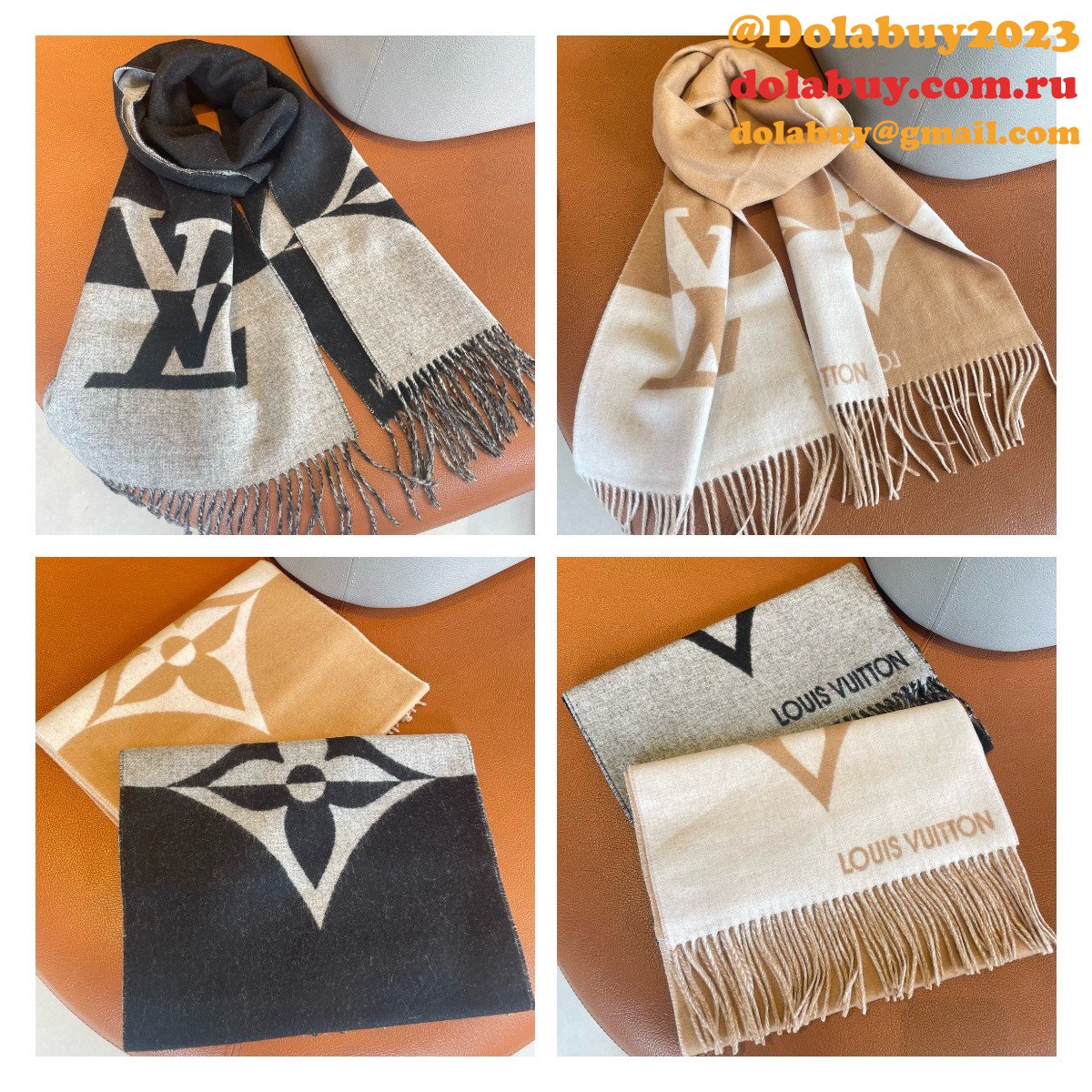 Knockoff Wholesale Louis Vuitton Scarfs