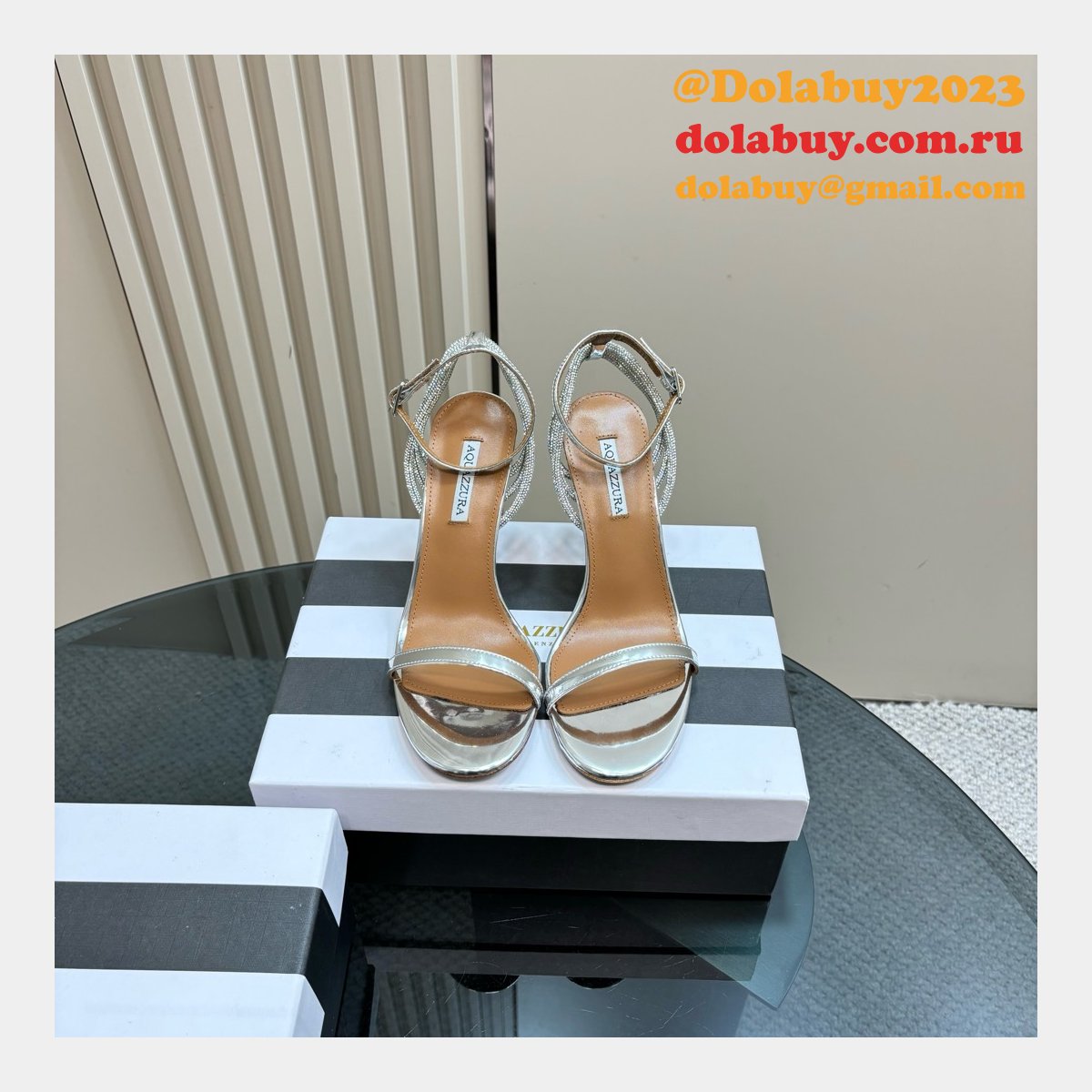 Top Quality AAA+ Aquazzura High-heeled Sandals 10CM