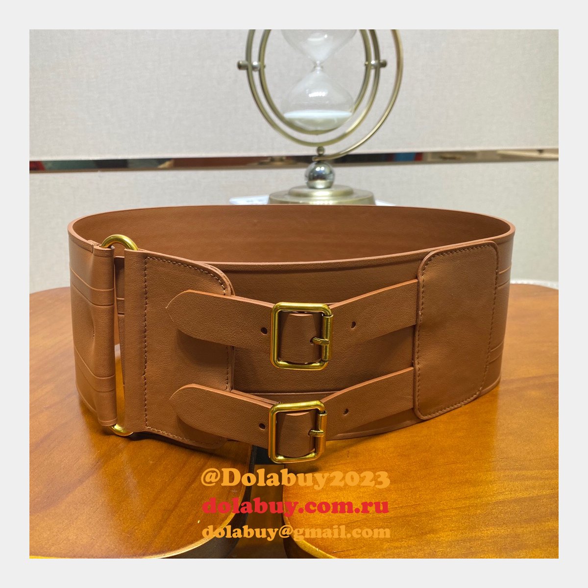 Buy Replica Christian Louboutin Leather 10cm Belt