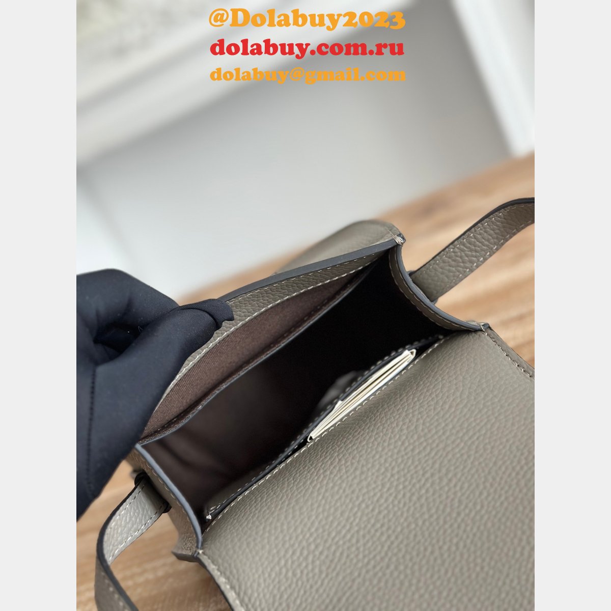 Top Quality Chloe Marcie Cowhide 1:1 Mirror Handbag