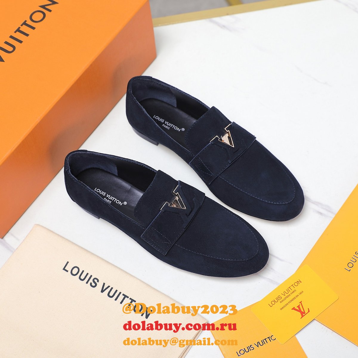 High Quality LV LOAFER SHOES Cheap