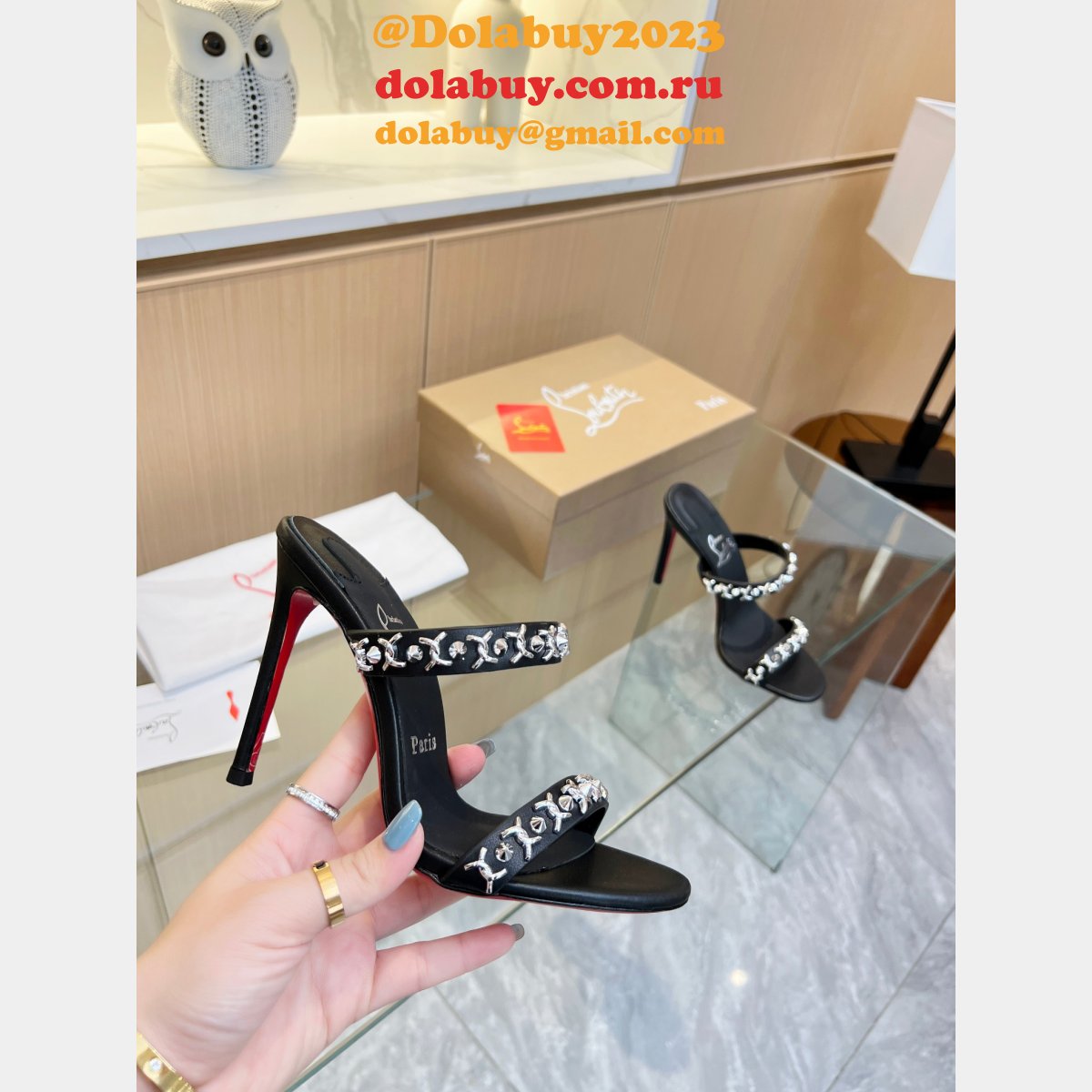 Top Quality 7 Star Christian Louboutin JUST QUEEN High HEEL