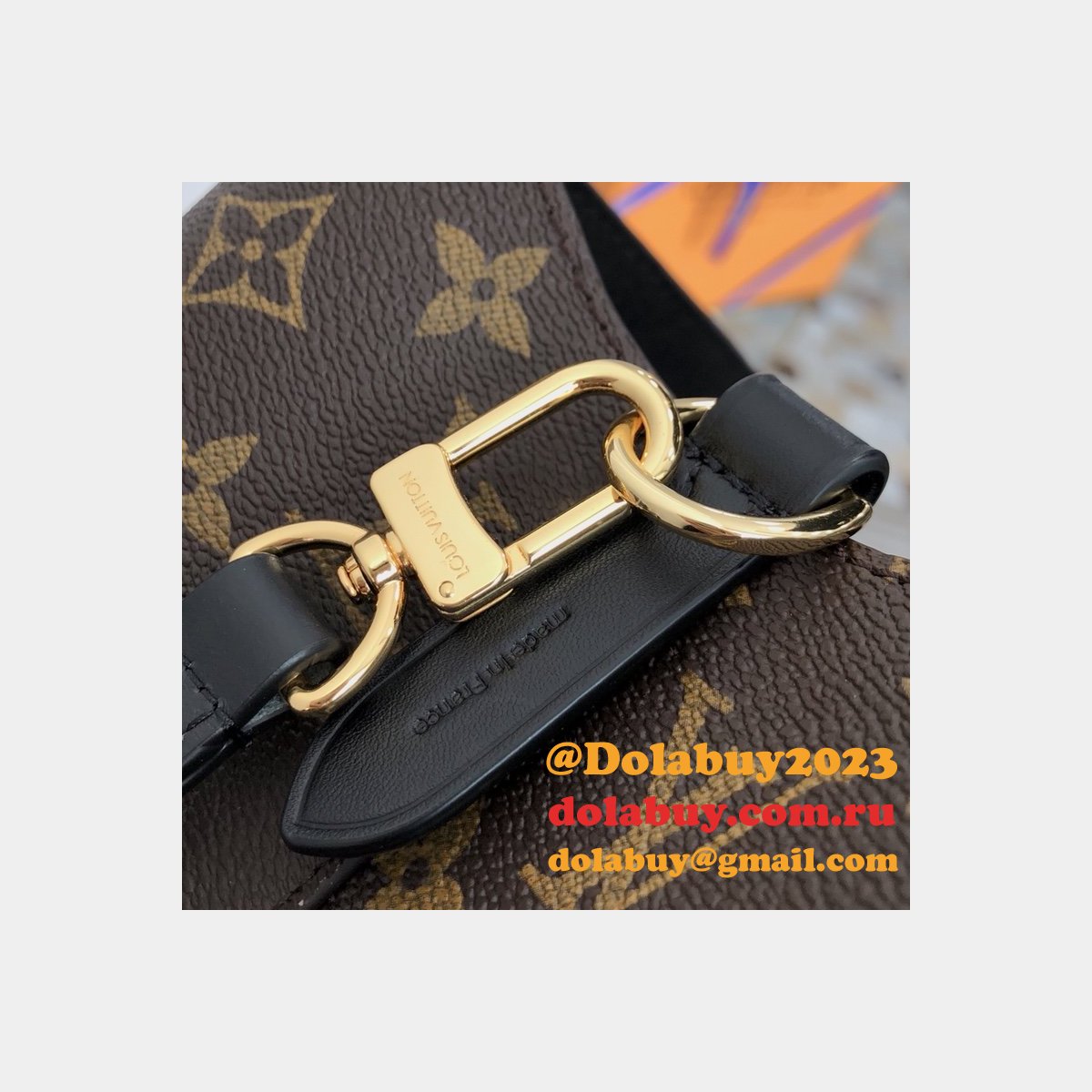 Louis Vuitton Top Quality Monogram Canvas Leather Handbag Neonoe M44020