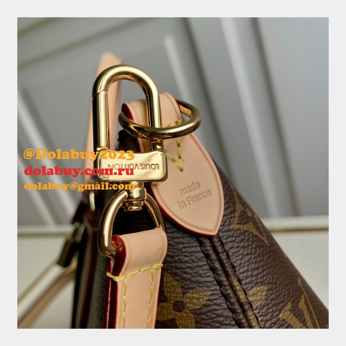Designer Louis Vuitton Replicas M45987/M45986 Boétie PM Monogram Handbags