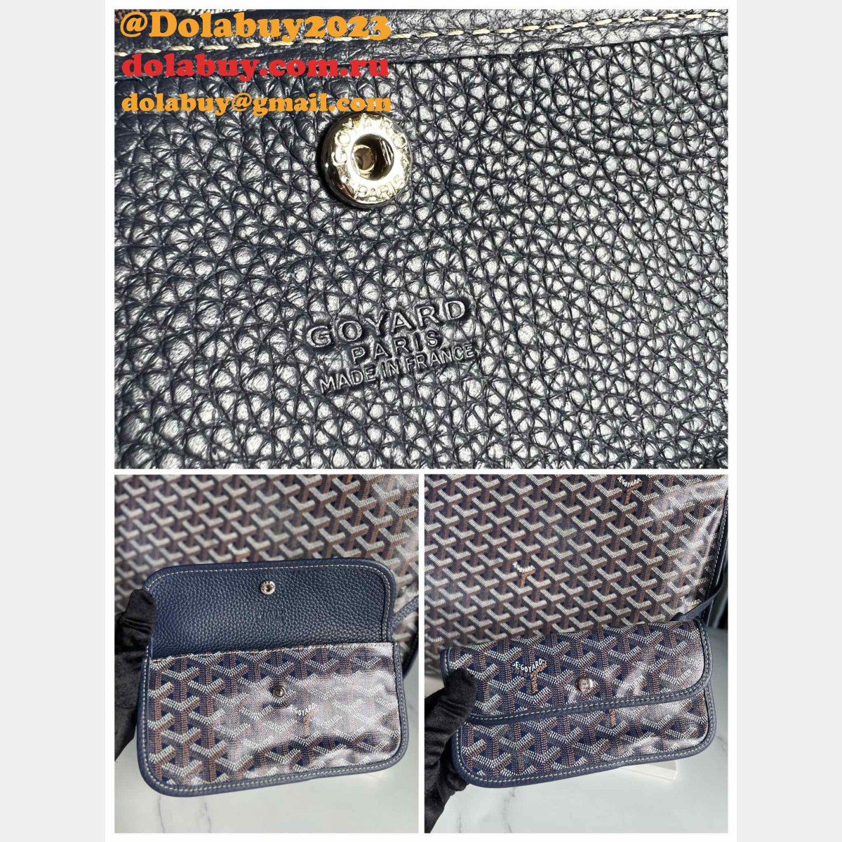 Luxury GOYARD HARDY LADY Designer handbag