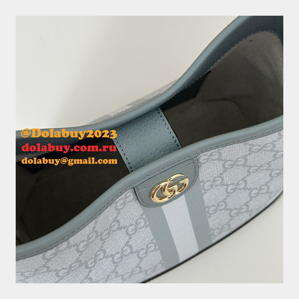 ophidia G*u*i knockoff half moon 781402 gg small shoulder bag