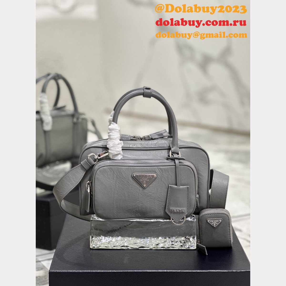 Fashion hottest selling prada camera handbag 2024