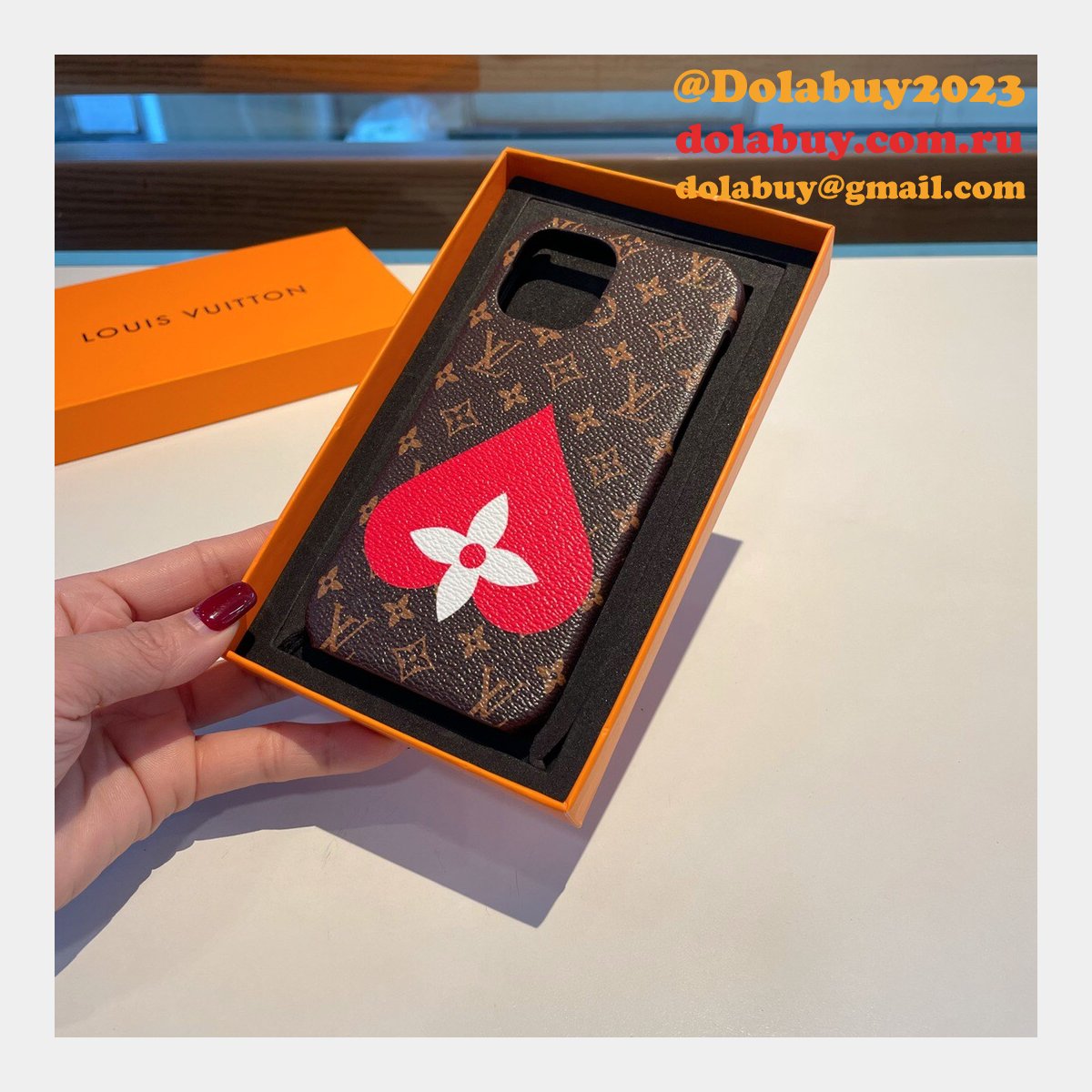 Custom Fake Louis Vuitton IPhone Cases