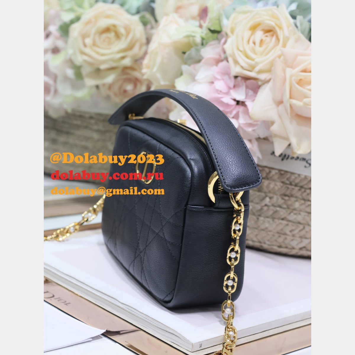 Top Quality 1:1 Mirror Dior Caro camera bag 3352