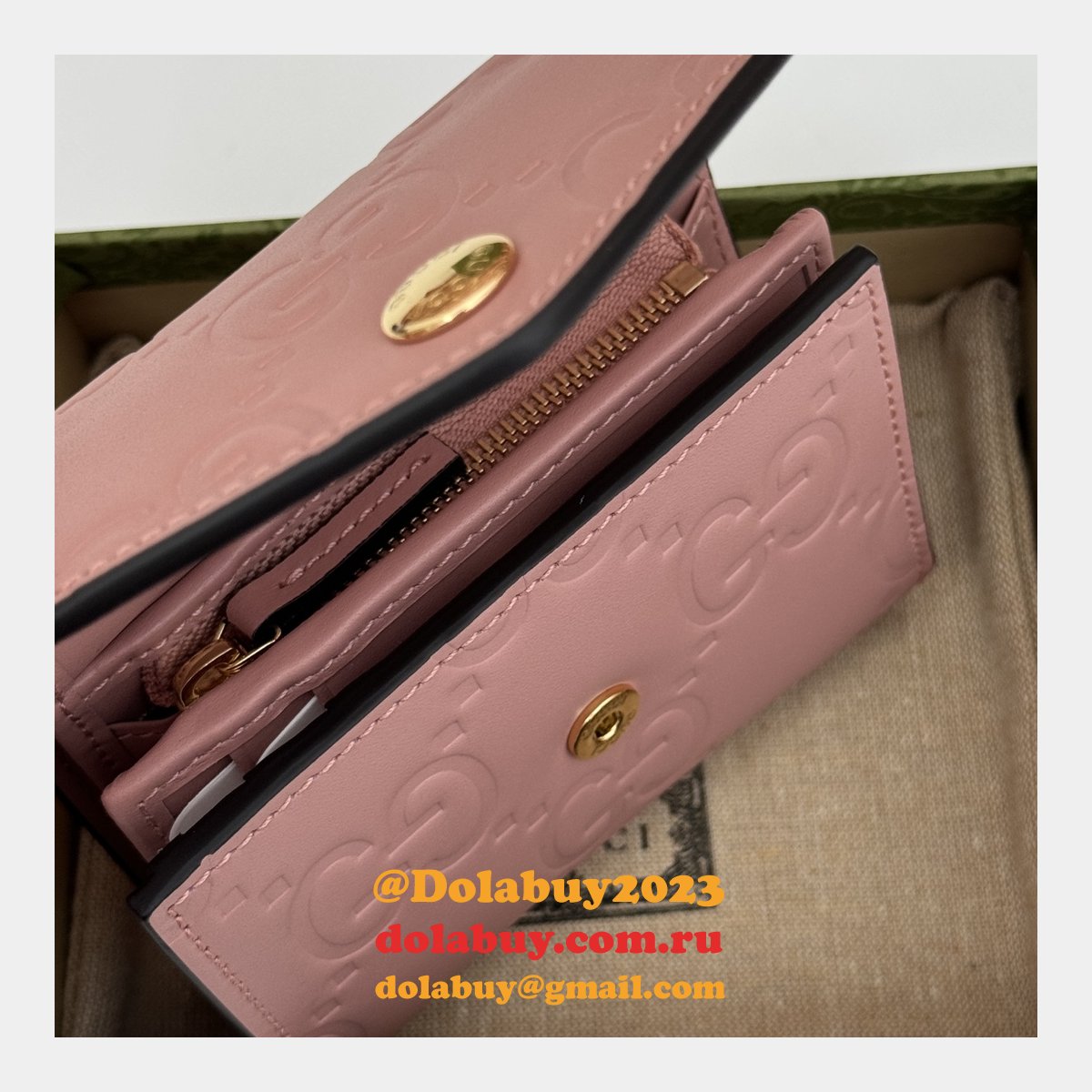 Gucci Knockoff GG Compact High Quality 772793 Wallet