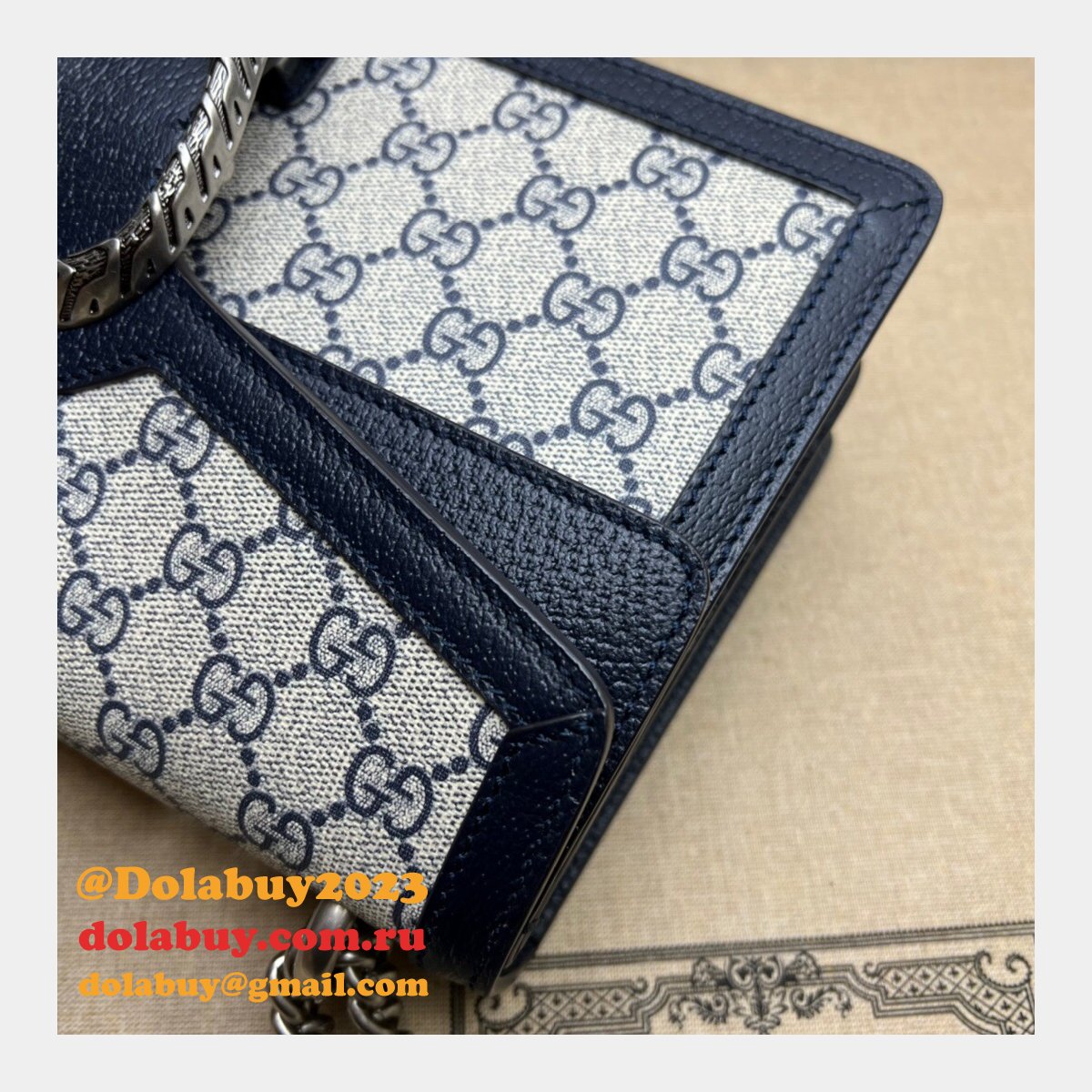 copy G*u*i 7 star 400249 dionysus small gg shoulder bag