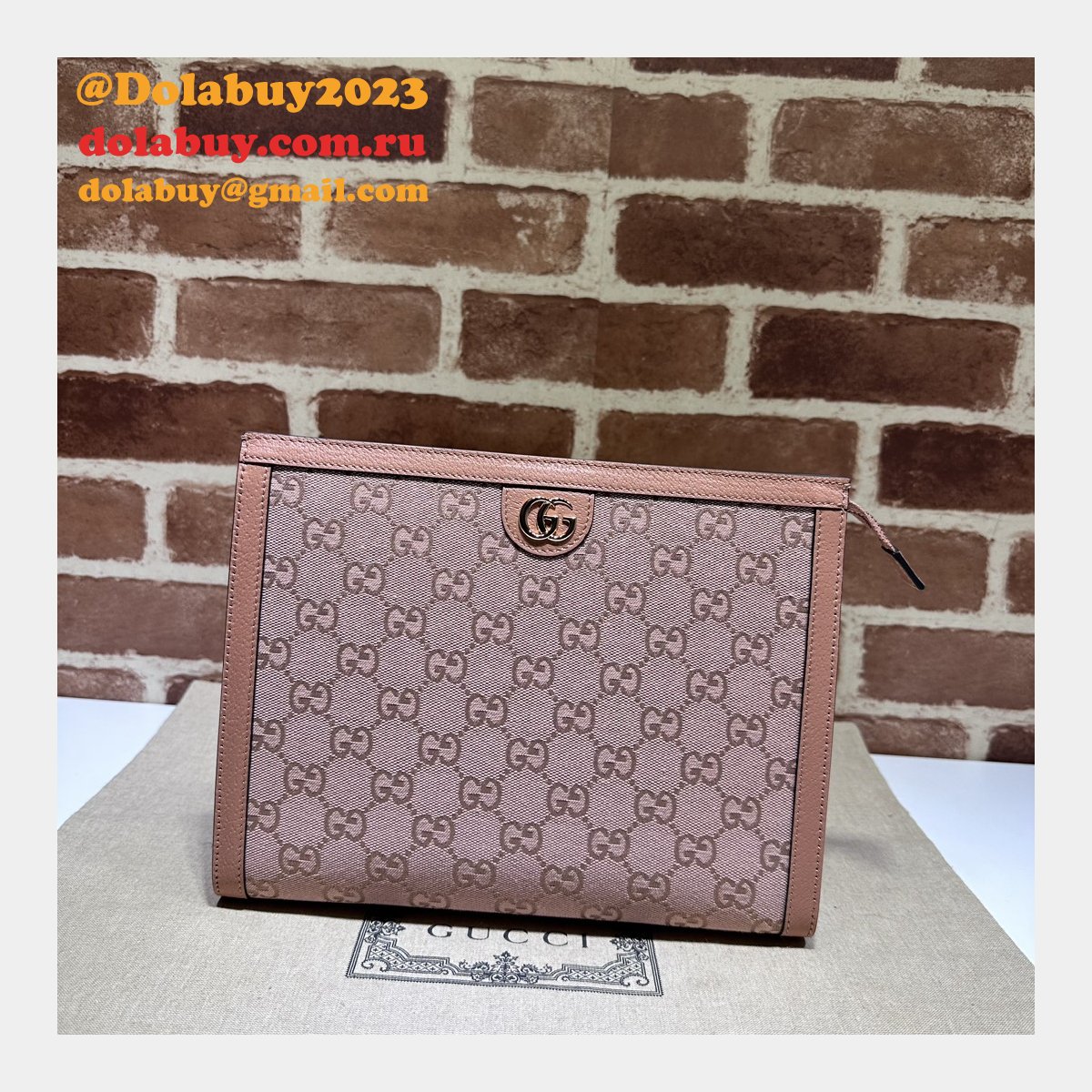 ophidia perfect gg pouch 625549 replica G*u*i wholesale bag