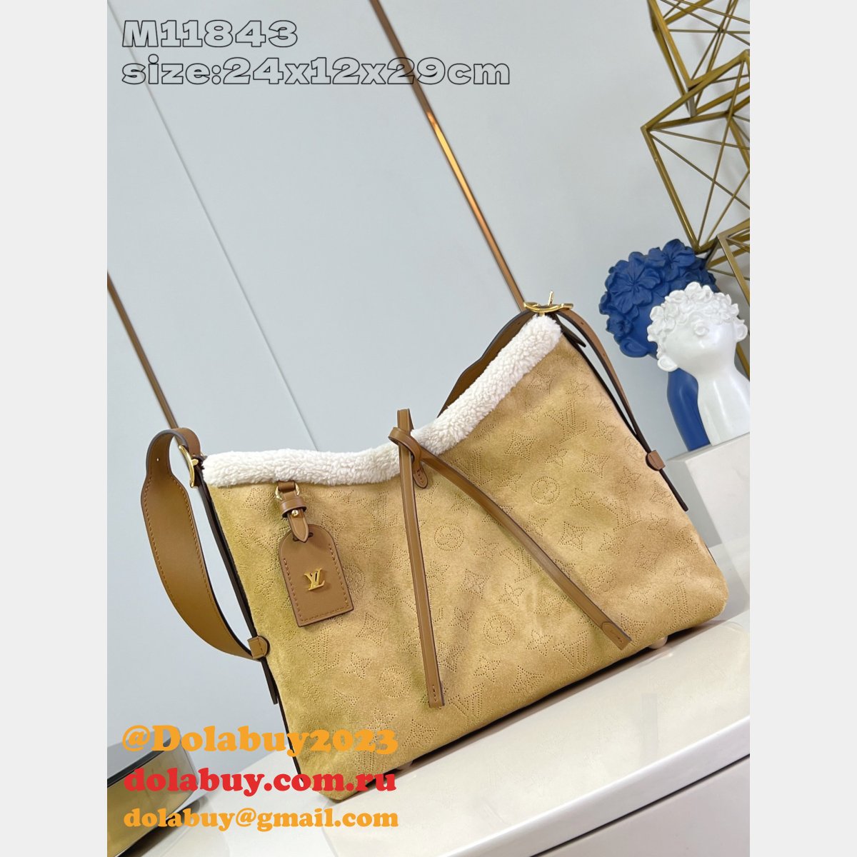 Top CarryAll Louis Vuitton Designer Copy Mahina M11843 Bag