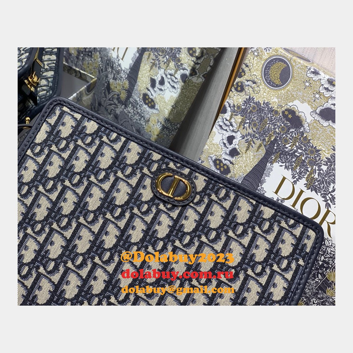 High Quality Happy Copy Dior Clutch Replica Bags