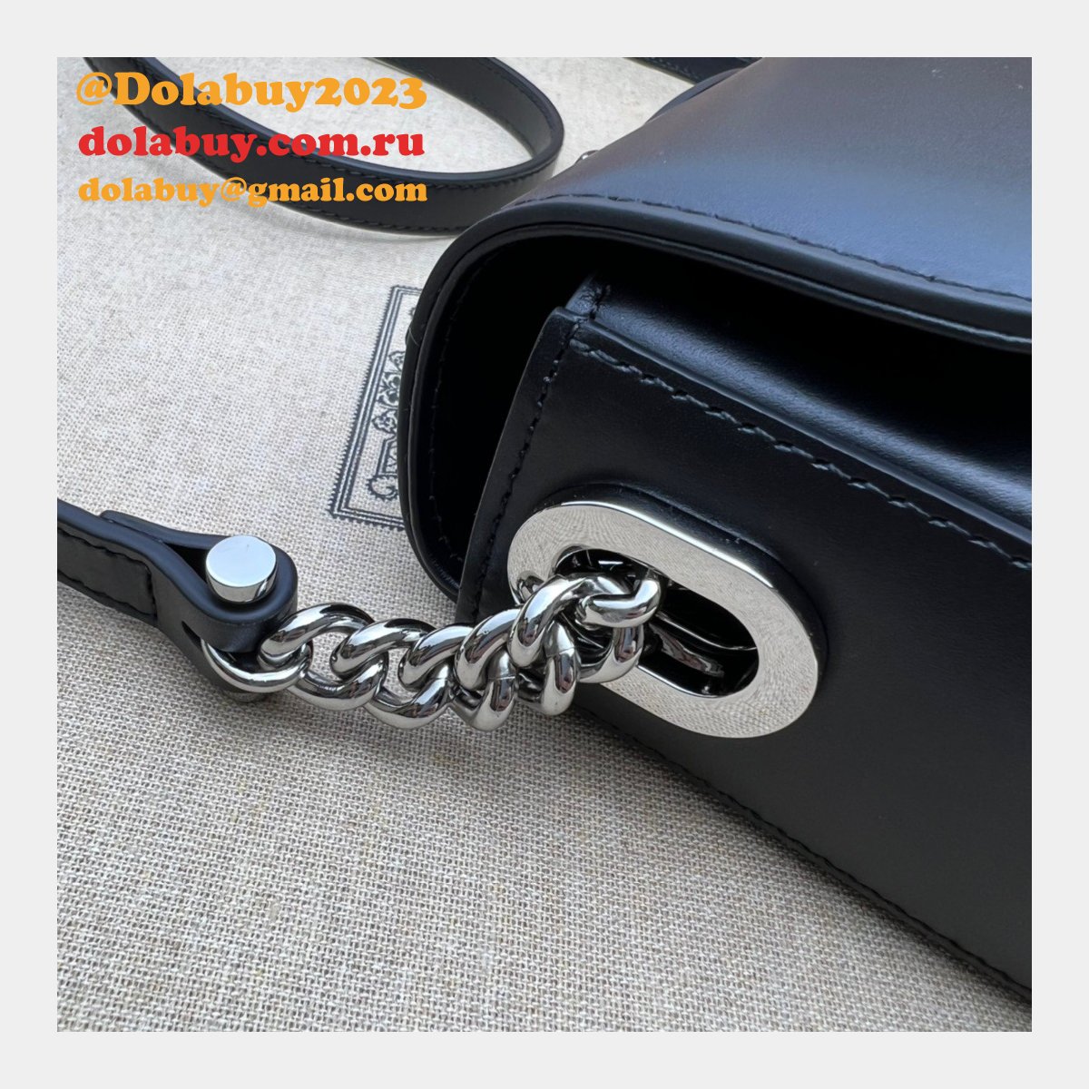 petite gg G*u*i 1:1 mirror shoulder 739722 crossbody fake bag