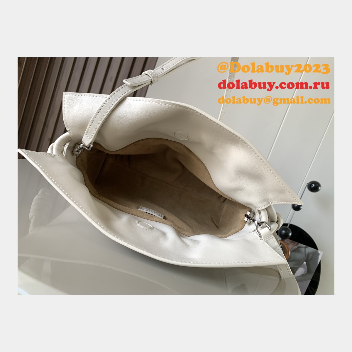 Replica Loewe Mini Flamenco Clutch In Nappa Calfskin 23CM