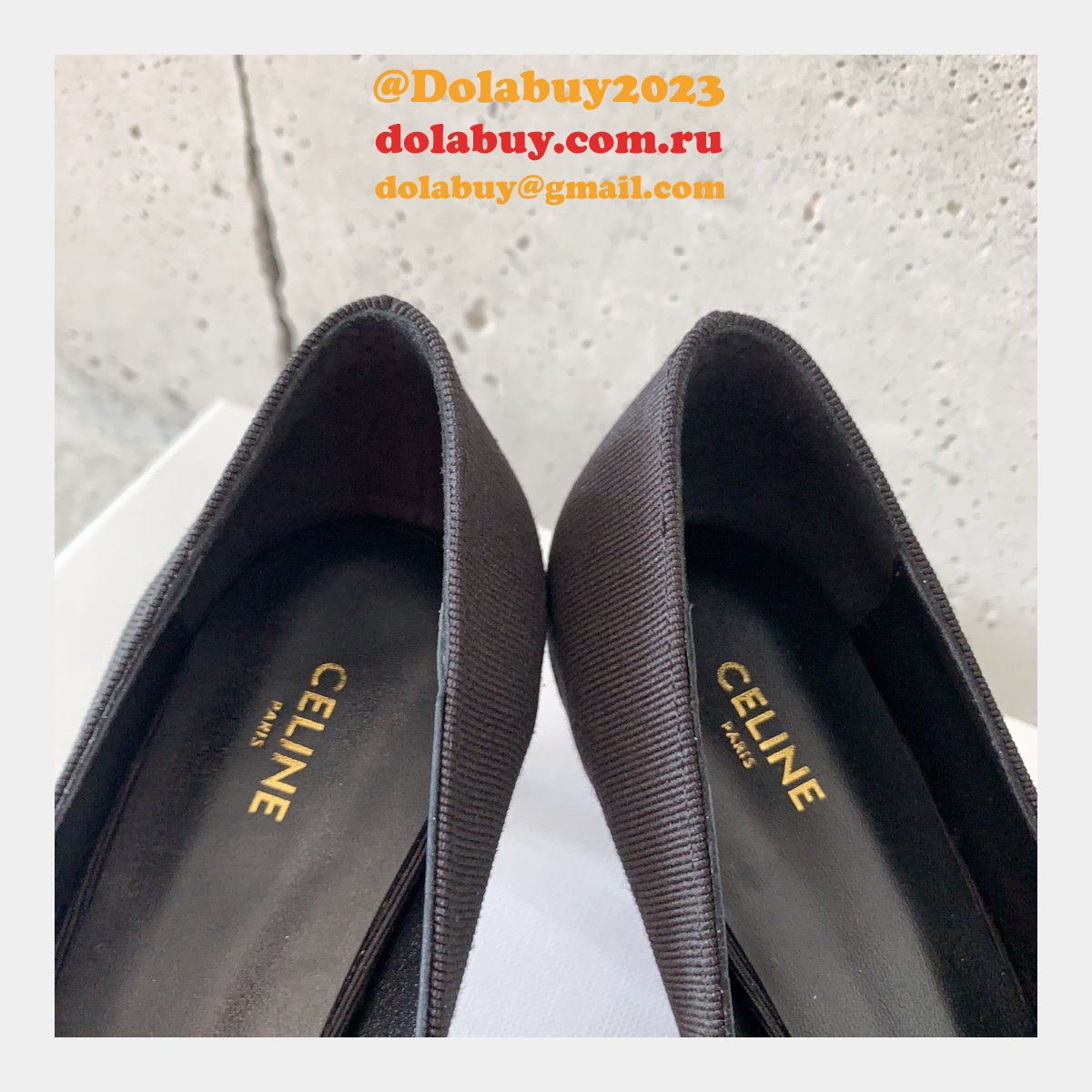 High Quality Luxury Celine high heel shoes