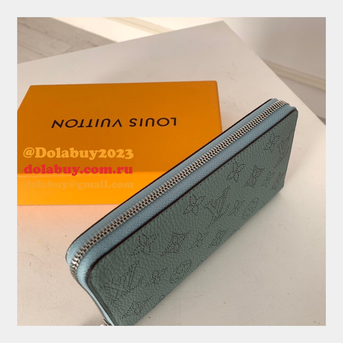 Louis Vuitton M61867 Fake Zippy Wallet Mahina Multiple Colour