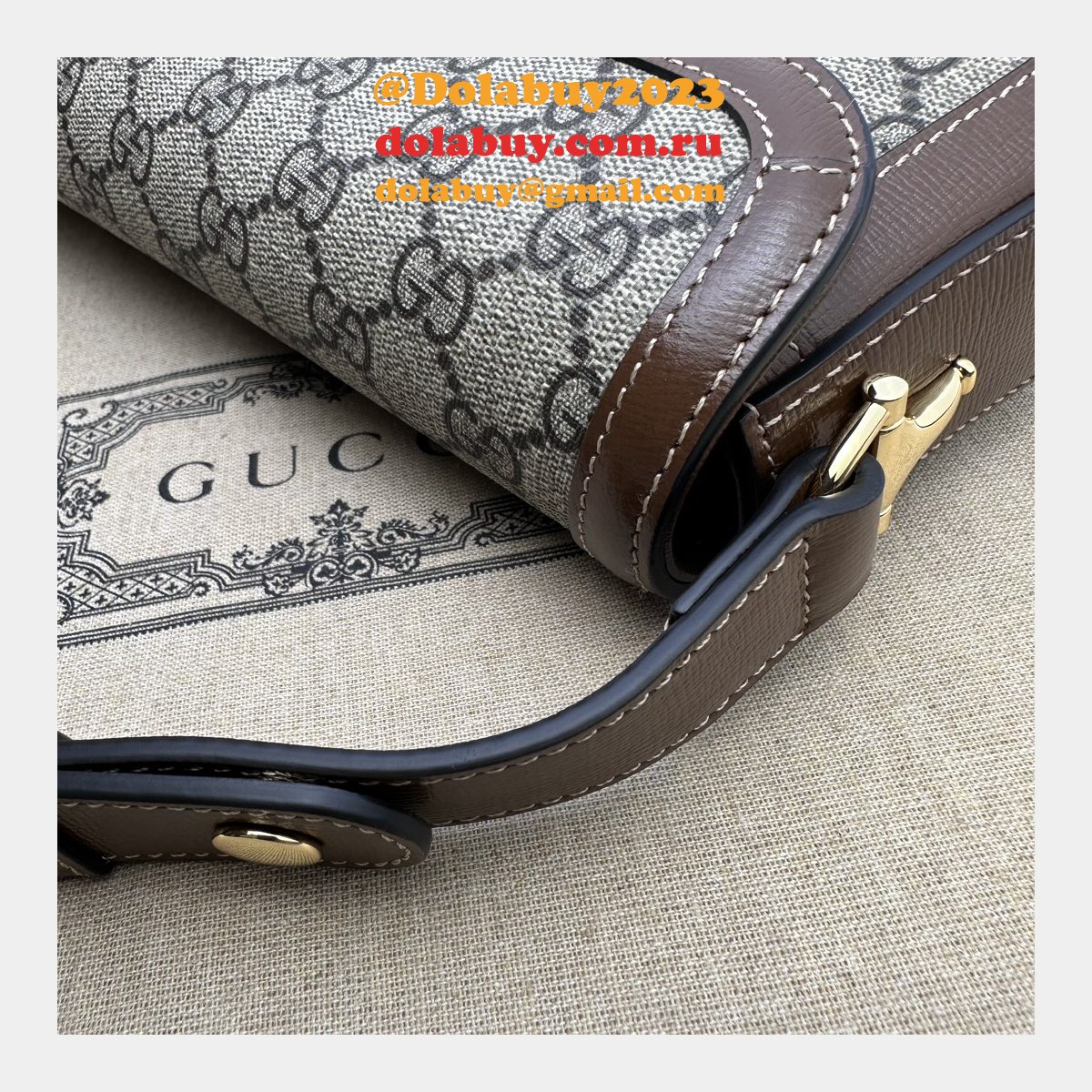 top quality 764155 horsebit shoulder 1955 G*u*i inspired bag