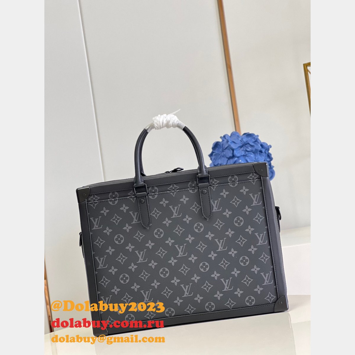 Louis Vuitton high quality designer replica Soft Trunk Briefcase M44952 Bag