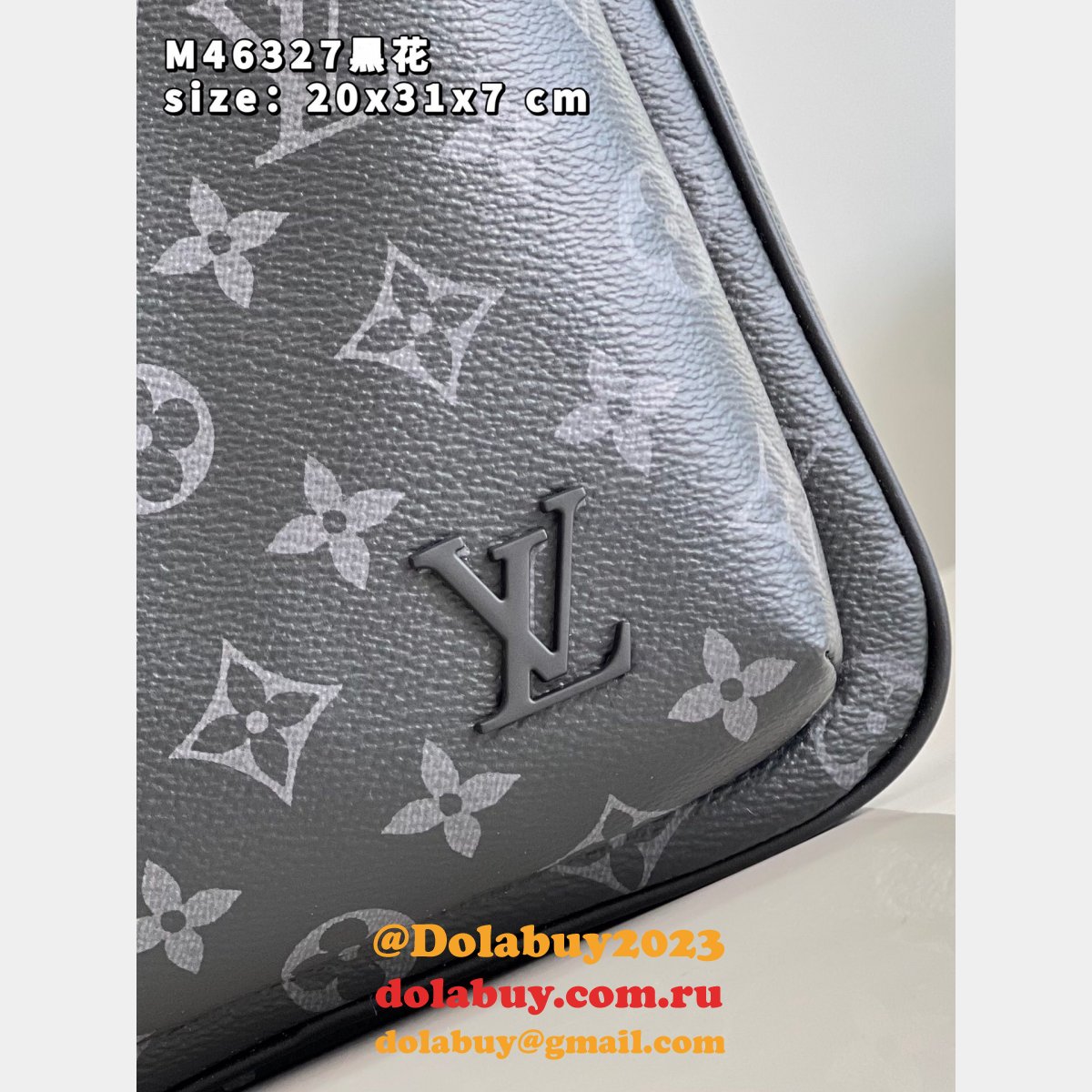 Louis Vuitton Knockoff Damier M46327 Canvas Avenue Sling Bag