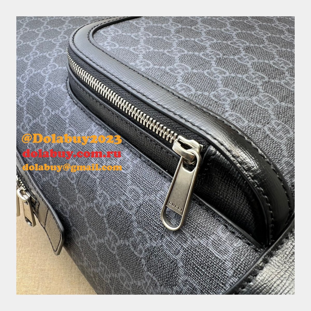 G*u*i high quality best replica backpack interlocking g 704017 bag
