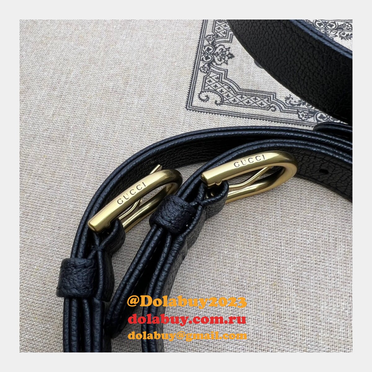 perfect G*u*i designer aphrodite 735106 shoulder half bag