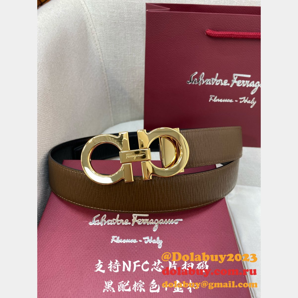 Fashion Cheap FERRAGAMO BELT 35MM ONLINE