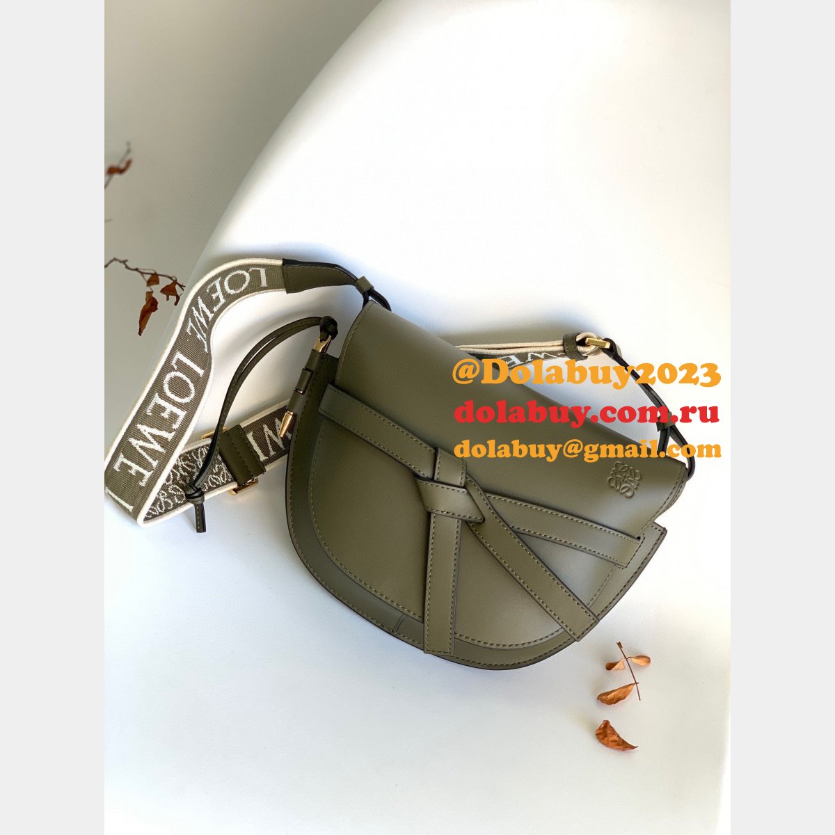 Best 1:1 Wholesale Mirror LOEWE GATE HADNBAG 25MM