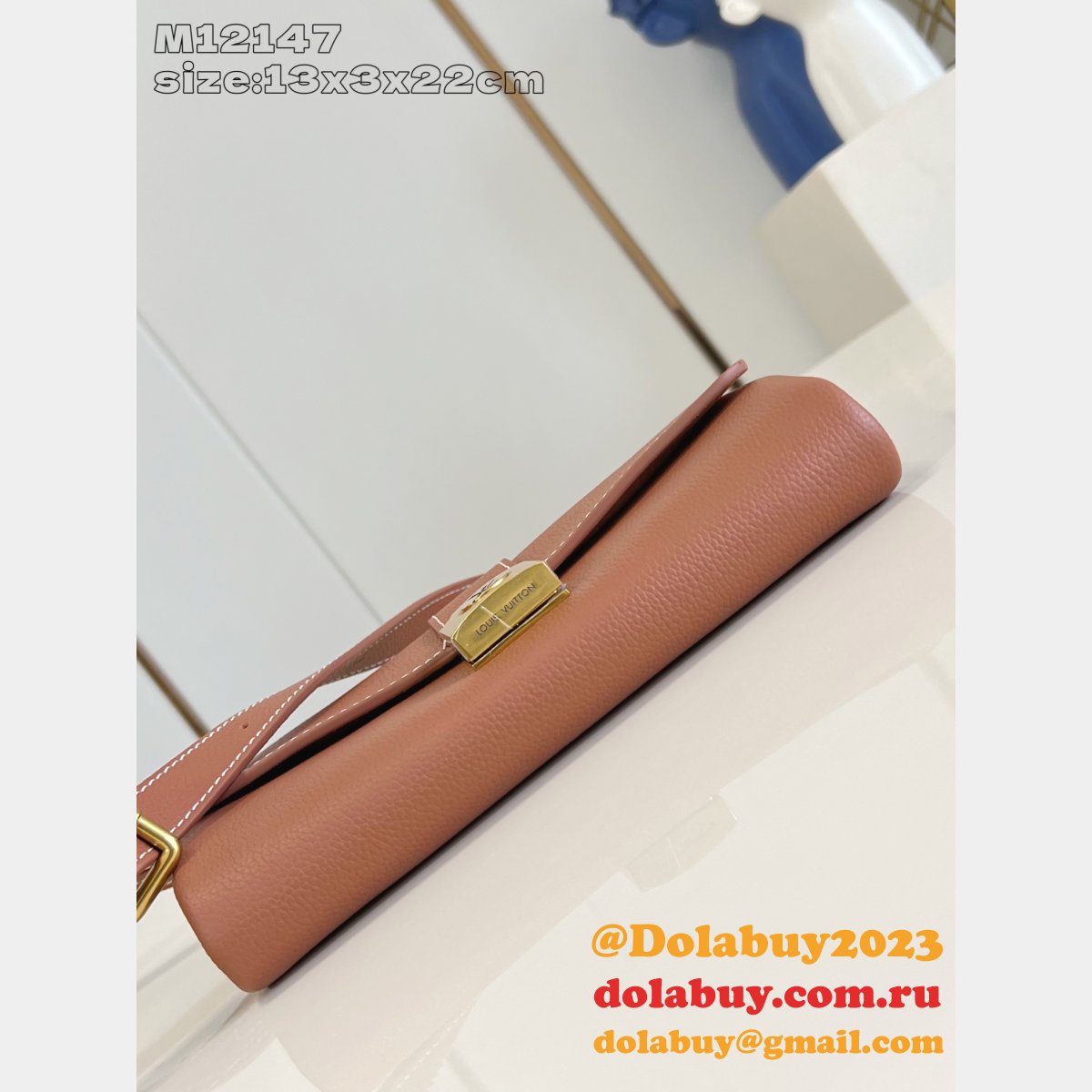 Louis Vuitton Designer Wallet On Chain Low Key M12147 Brown Bag