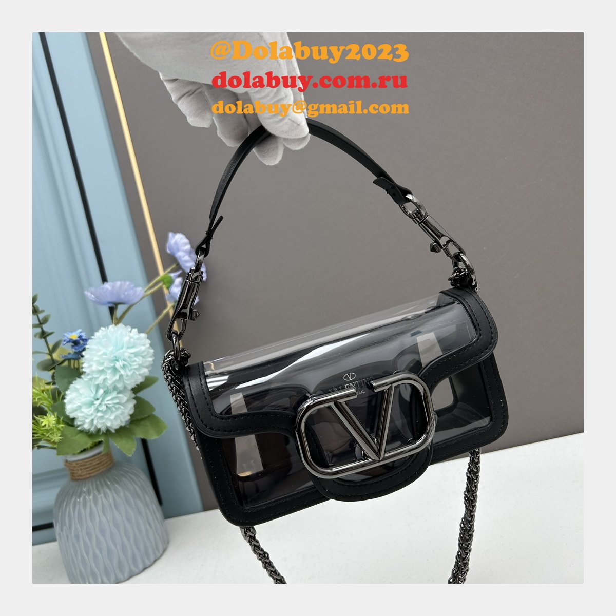 Fashion Valentino Garavani V Logo Signature handbag