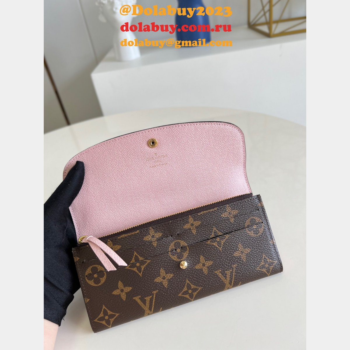 Top Quality Louis Vuitton Knockoff Monogram N61289 Wallets