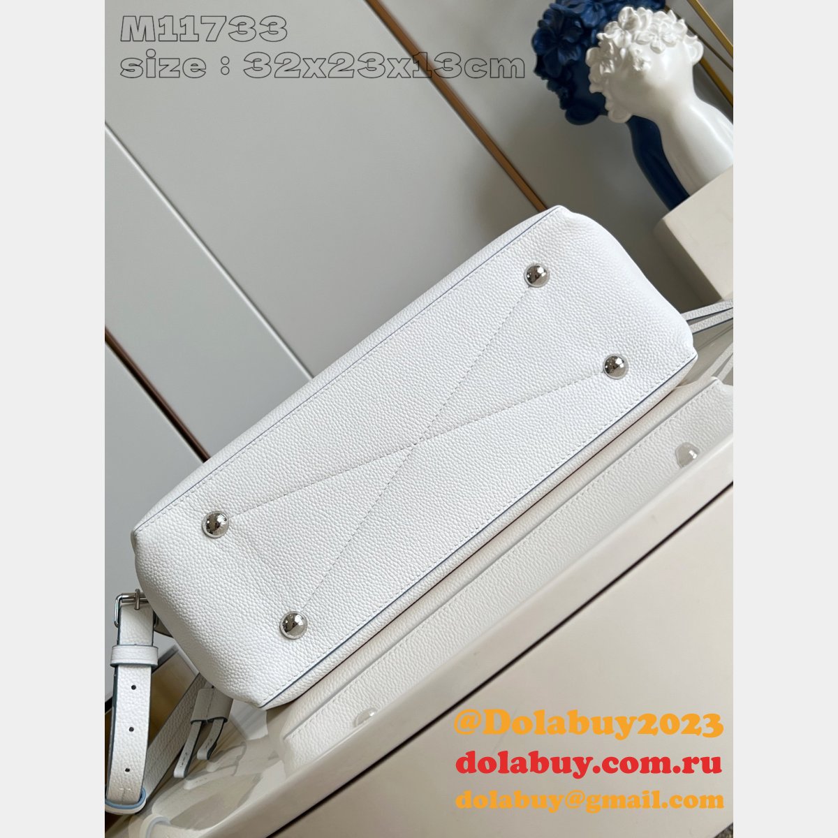 Duplicate Louis Vuitton Perfect Mahina M11733 Bella Tote Bag