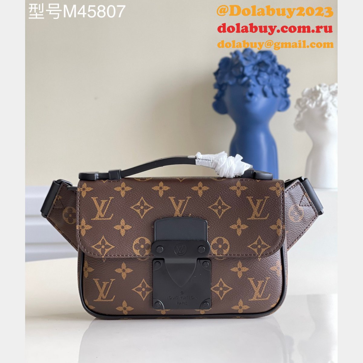 Designer Replica Louis Vuitton M45807 Bumbag Messenger & Shoulder Bags
