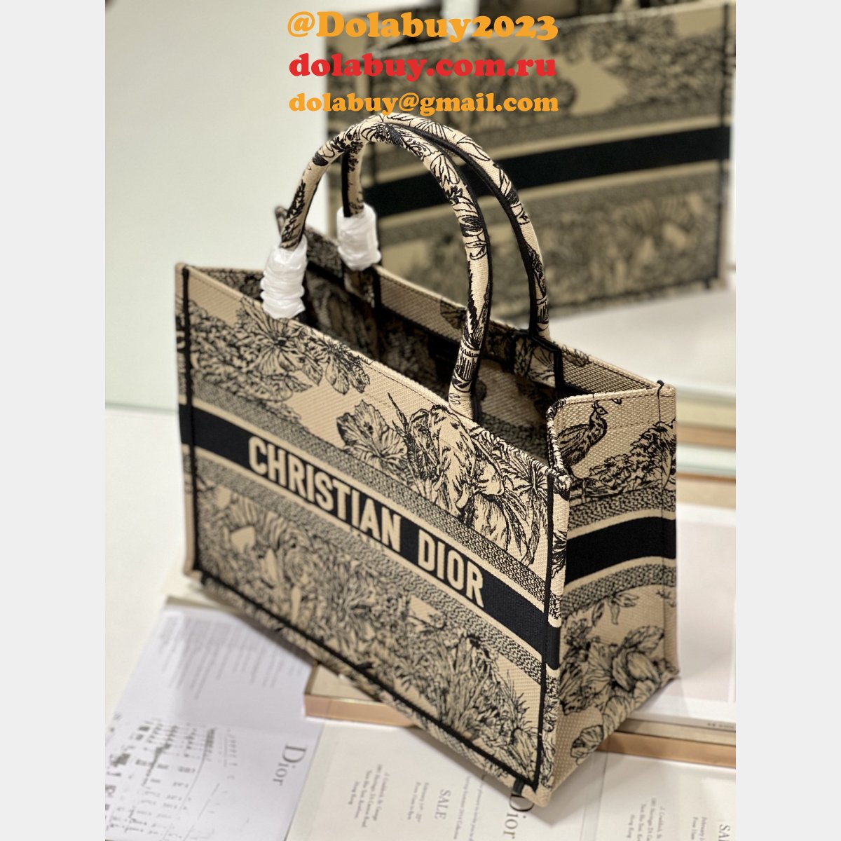 High Replica Bayadere D-Stripes Dior Sale 26.5/36/42CM Online