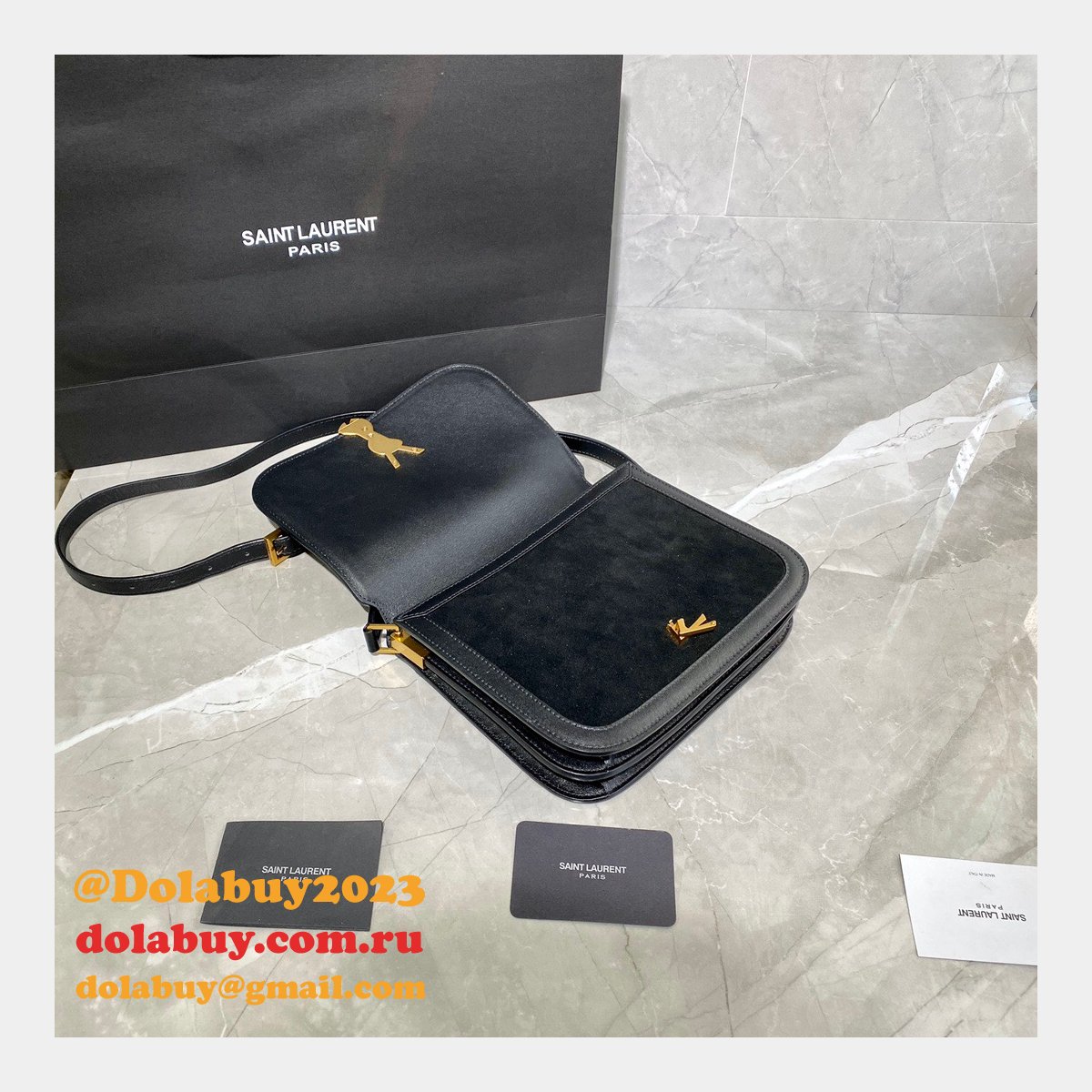 Solferino shoulder Replica 635025 bag Saint Laurent