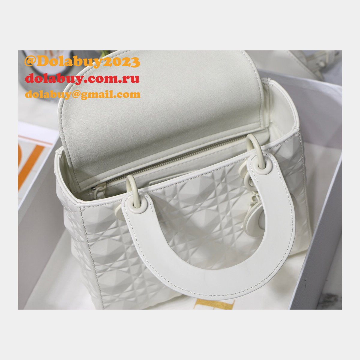 High Quality 1:1 Replica Lady Dior 20cm Shop Designer Purses