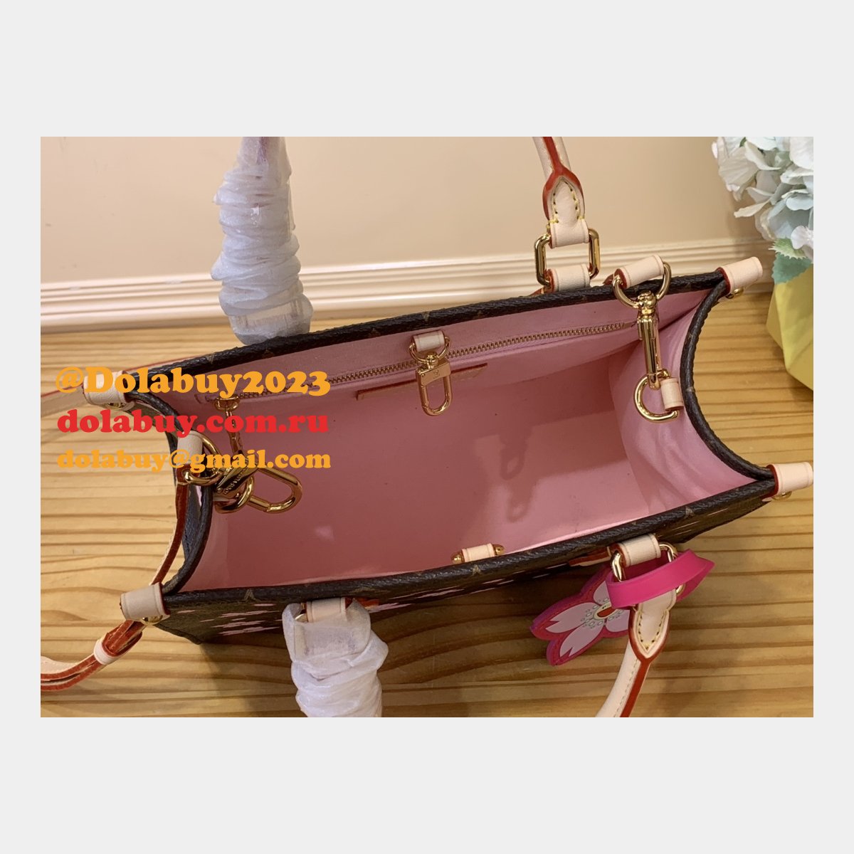 Louis Vuitton LV x TM OnTheGo PM Monogram M13269 Women Handbags